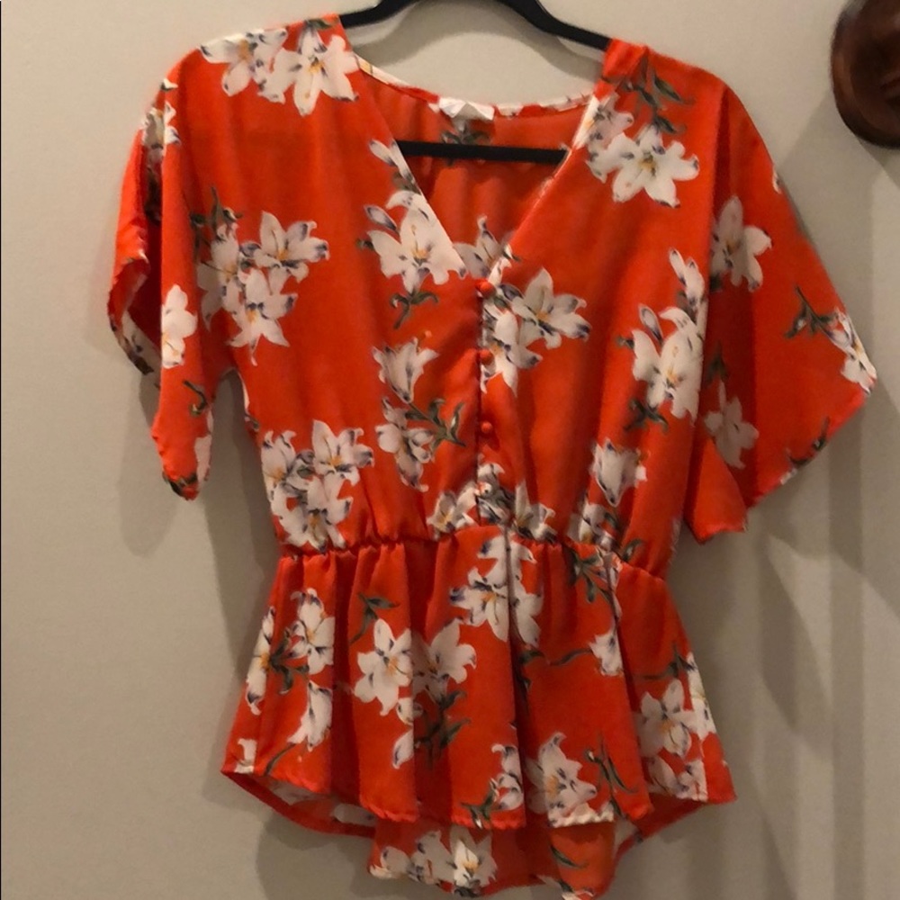Floral blouse
